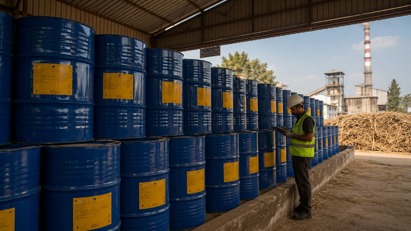 Sugar Mills used oil collection in India by BIOCIL, CPCB authorized recycler