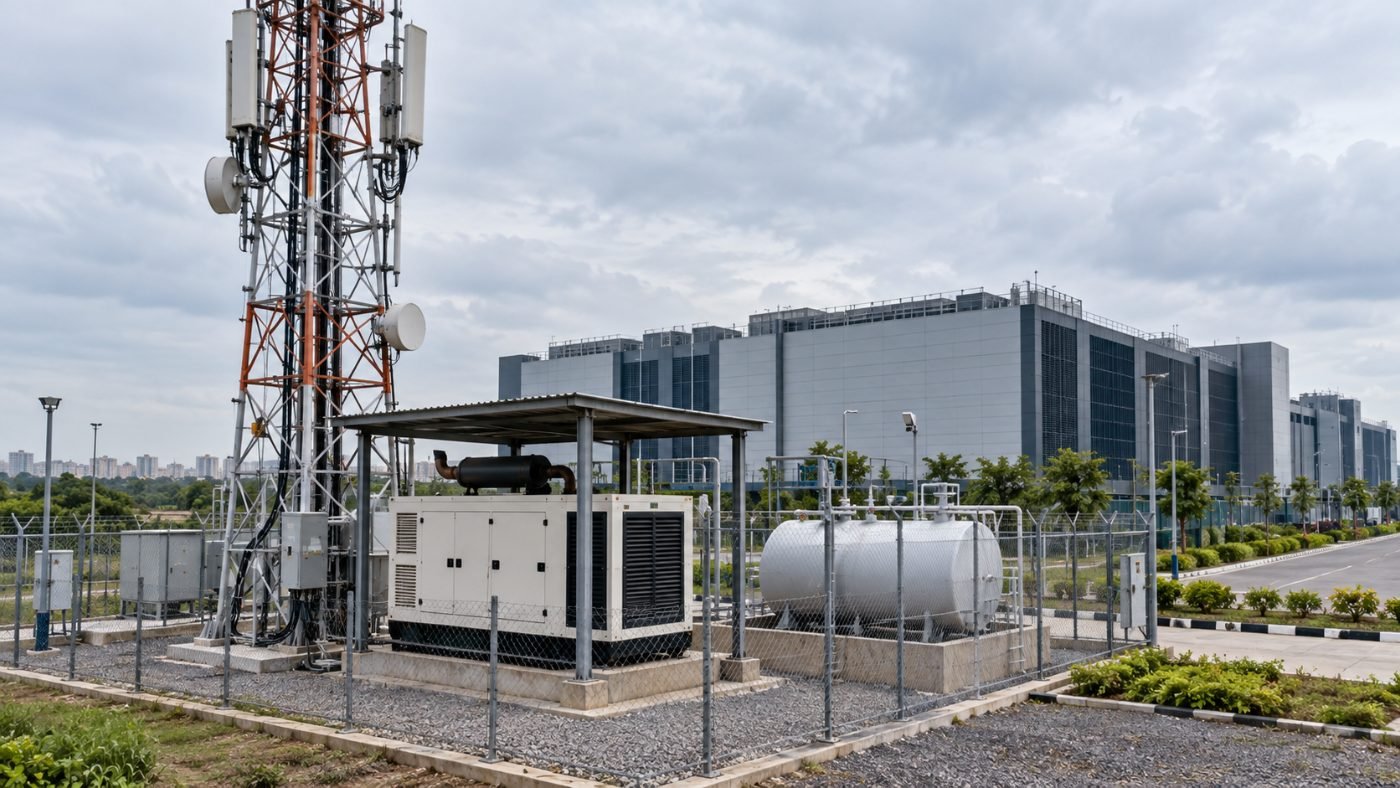 Telecom tower and data center used oil collection in India by BIOCIL, CPCB authorized recycler